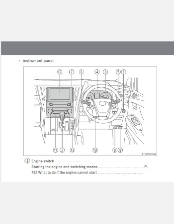 toyota alphard 2016-2017 owners manual in english